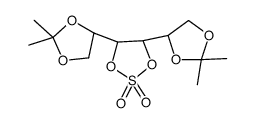 1 2:5 6-DI-O-ISOPROPYLIDENE-D-MANNITOL structure