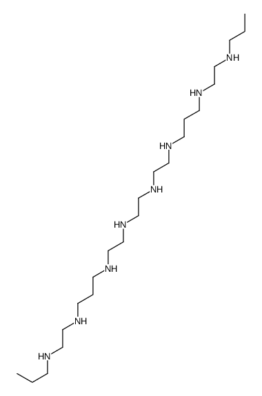 N-[2-(propylamino)ethyl]-N'-[2-[2-[2-[3-[2-(propylamino)ethylamino]propylamino]ethylamino]ethylamino]ethyl]propane-1,3-diamine Structure