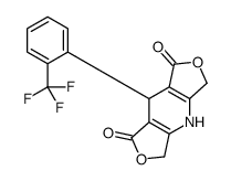 8-[2-(trifluoromethyl)phenyl]-3,4,5,8-tetrahydrodifuro[3,4-b:3',4'-f]pyridine-1,7-dione Structure