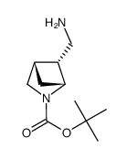 Rel-(1R,4S,5R)-tert-butyl 5-(aminomethyl)-2-azabicyclo[2.1.1]hexane-2-carboxylate Structure