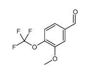 3-methoxy-4-(trifluoromethoxy)benzaldehyde结构式