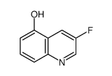 3-氟喹啉-5-醇结构式