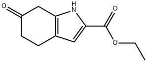 Ethyl 6-oxo-4,5,6,7-tetrahydro-1H-indole-2-carboxylate Structure