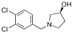 (S)-1-(3,4-Dichloro-benzyl)-pyrrolidin-3-ol structure