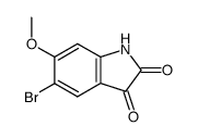 6-methoxy-5-bromo-isatin图片