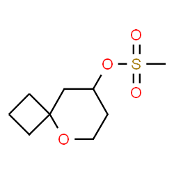 5-oxaspiro[3.5]nonan-8-yl methanesulfonate结构式