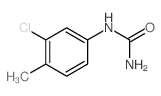 Urea,(3-chloro-4-methylphenyl)- structure