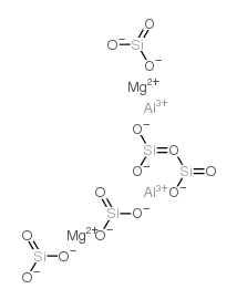 硅酸铝镁盐结构式