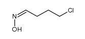 4-chloro-butyraldehyde-oxime Structure