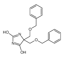 5,5-bis(phenylmethoxymethyl)imidazolidine-2,4-dione结构式