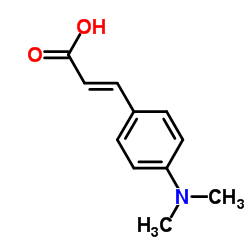 4-(Dimethylamino)cinnamic acid Structure