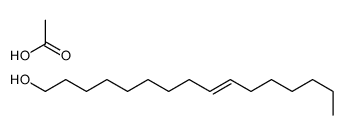 acetic acid,hexadec-9-en-1-ol Structure