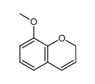 8-methoxy-2H-1-benzopyran结构式