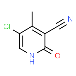 5-氯-4-甲基-2-氧代-1,2-二氢吡啶-3-甲星空app结构式