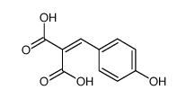 (p-hydroxybenzylidene)malonate结构式