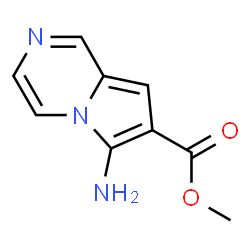 Pyrrolo[1,2-a]pyrazine-7-carboxylic acid, 6-amino-, methyl ester (9CI) picture