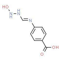 Benzoic acid, 4-[[(hydroxyamino)iminomethyl]amino]- (9CI) Structure