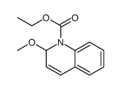 2-Methoxy-1(2H)-quinolinecarboxylic acid ethyl ester Structure