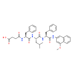 Suc-Phe-Leu-Phe-4MβNA Structure