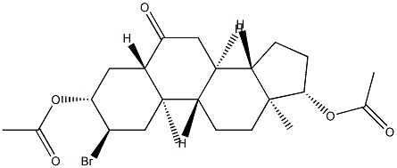 2α-Bromo-3β,17β-di(acetyloxy)-5α-androstan-6-one picture