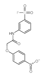 3-[[2-(4-nitrophenoxy)acetyl]amino]benzenesulfonyl fluoride picture