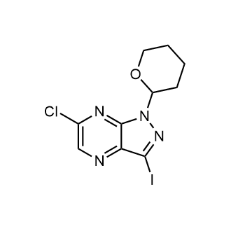 6-氯-3-碘-1-四氢吡喃-2-基-吡唑并[3,4-b]吡嗪图片