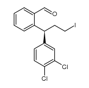 (S)-2-(1-(3,4-dichlorophenyl)-3-iodopropyl)benzaldehyde Structure