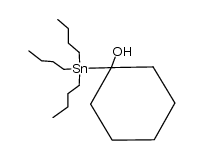 1-(tributylstannyl)cyclohexanol Structure