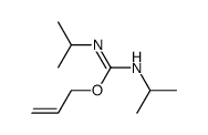 N,N'-diisopropyl-O-allylisourea Structure