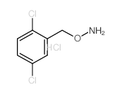 2-[(AMMONIOOXY)METHYL]-1,4-DICHLOROBENZENE CHLORIDE结构式