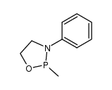 2-methyl-3-phenyl-1,3,2-oxazaphospholidine Structure