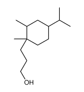 3-(1,2-dimethyl-4-propan-2-ylcyclohexyl)propan-1-ol Structure