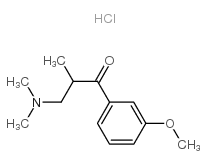 3-(二甲基氨基)-1-(3-甲氧基苯基)-2-甲基丙星空app盐酸盐结构式