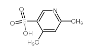 4,6-Dimethylpyridine-3-sulfonic acid结构式