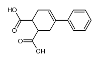 2,3,4,5-tetrahydrobiphenyl-3,4-dicarboxylic acid结构式