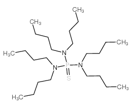 N-bis(dibutylamino)phosphinothioyl-N-butylbutan-1-amine Structure