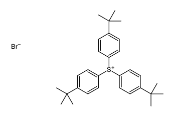 tris(4-tert-butylphenyl)sulfanium,bromide结构式