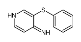 3-phenylsulfanylpyridin-4-amine结构式