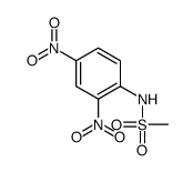 N-(2,4-dinitrophenyl)methanesulfonamide结构式