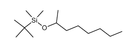 2-octyl tert-butyldimethylsilyl ether结构式