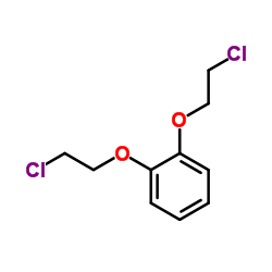 1,2-Bis(2-chloroethoxy)benzene结构式