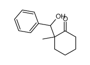 2-(α-hydroxybenzyl)-2-methylcyclohexanone (threo)结构式