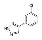 m-chlorophenyl-NH-1,2,3-triazole Structure