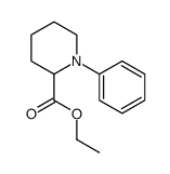 ethyl 1-phenylpiperidine-2-carboxylate Structure