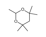 2,4,4,6,6-pentamethyl-[1,3]dioxane Structure