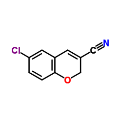 6-Chloro-2H-Chromene-3-Carbonitrile structure