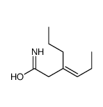 (E)-3-propylhex-3-enamide结构式