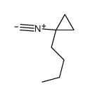 1-butyl-1-isocyanocyclopropane Structure