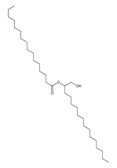 1-(hydroxymethyl)pentadecyl palmitate Structure