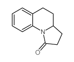 3,3a,4,5-tetrahydro-2H-pyrrolo[1,2-a]quinolin-1-one结构式